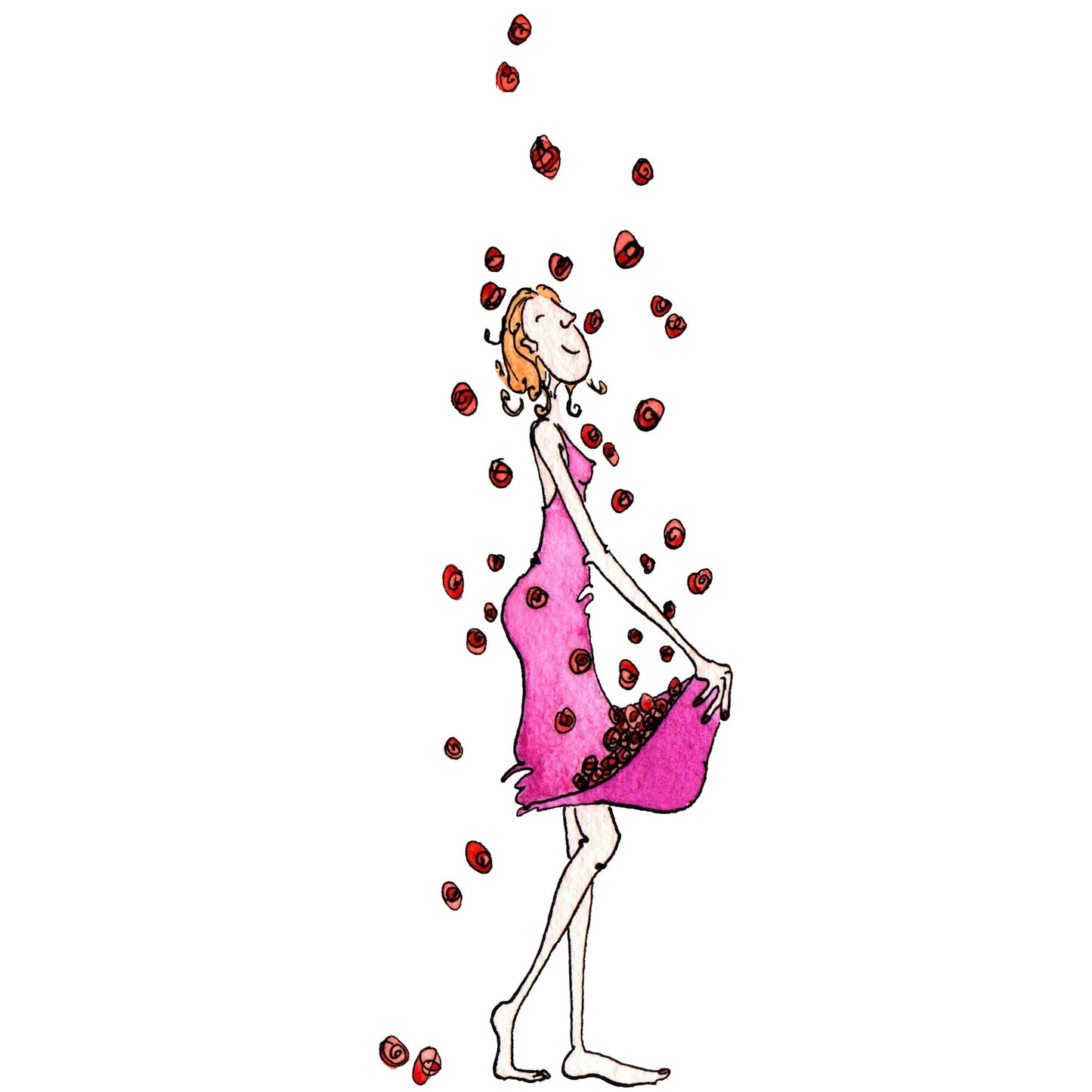 Falling Roses