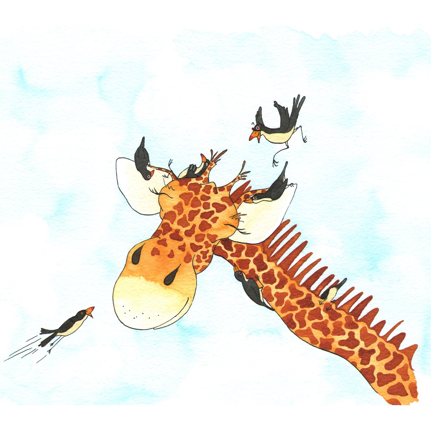 Giraffe Birds