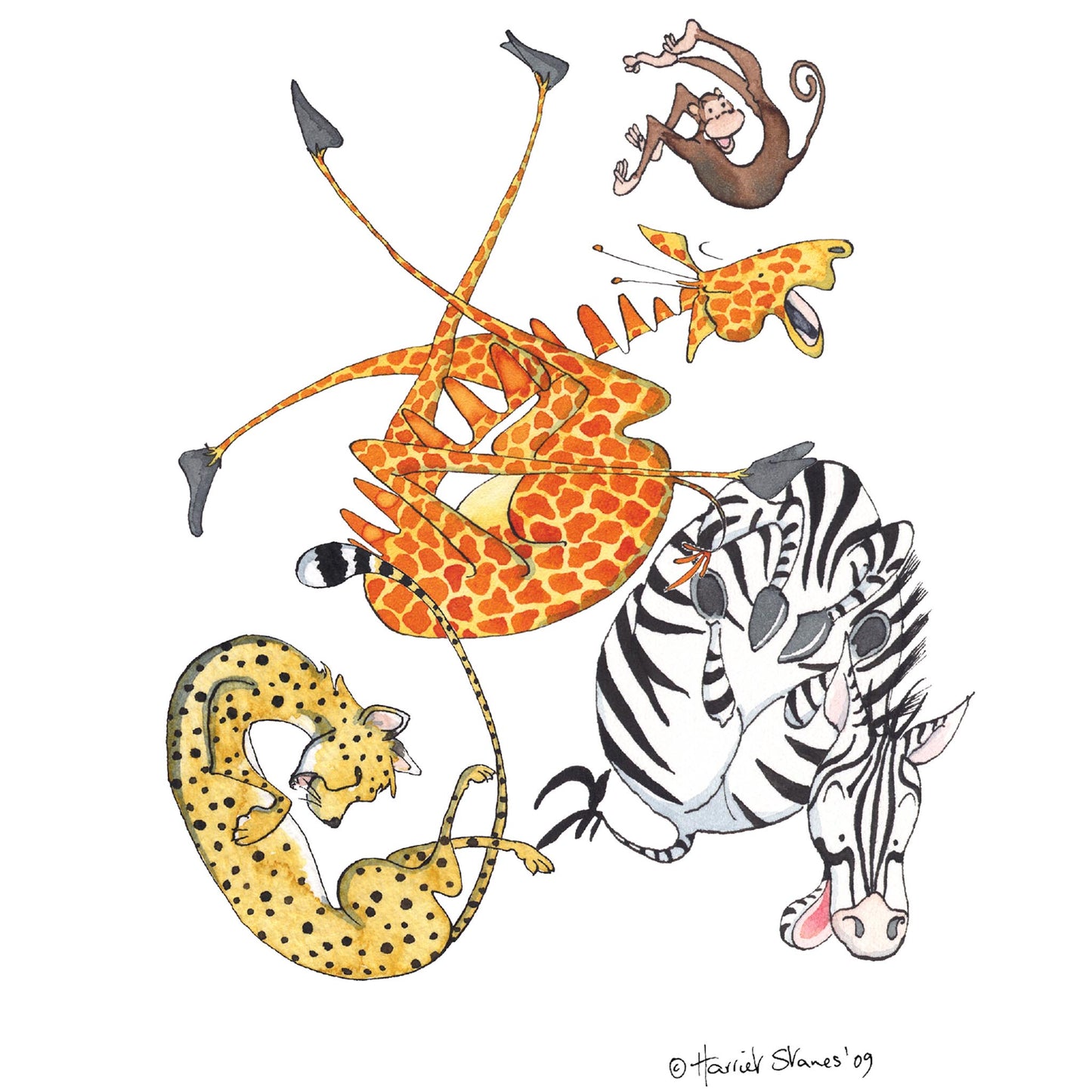 Tumbling Animals