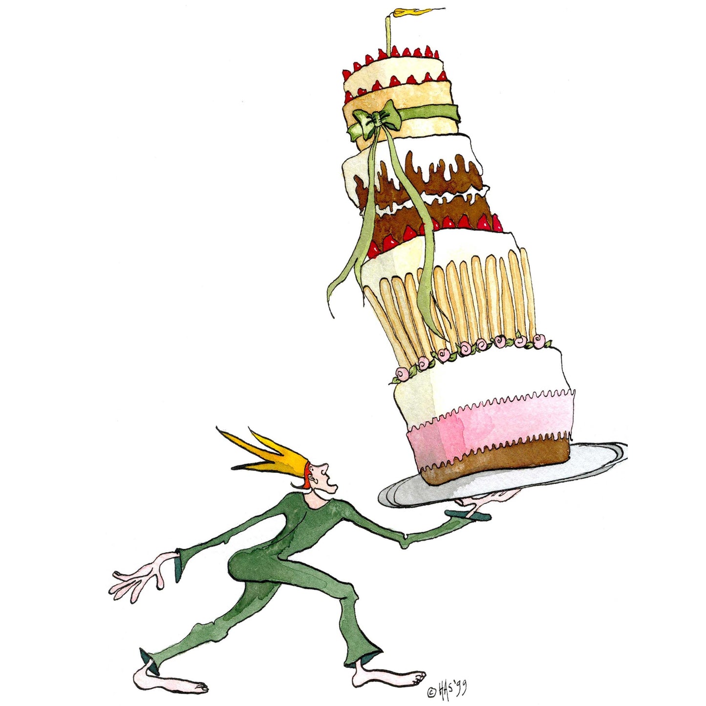 Towering Cake