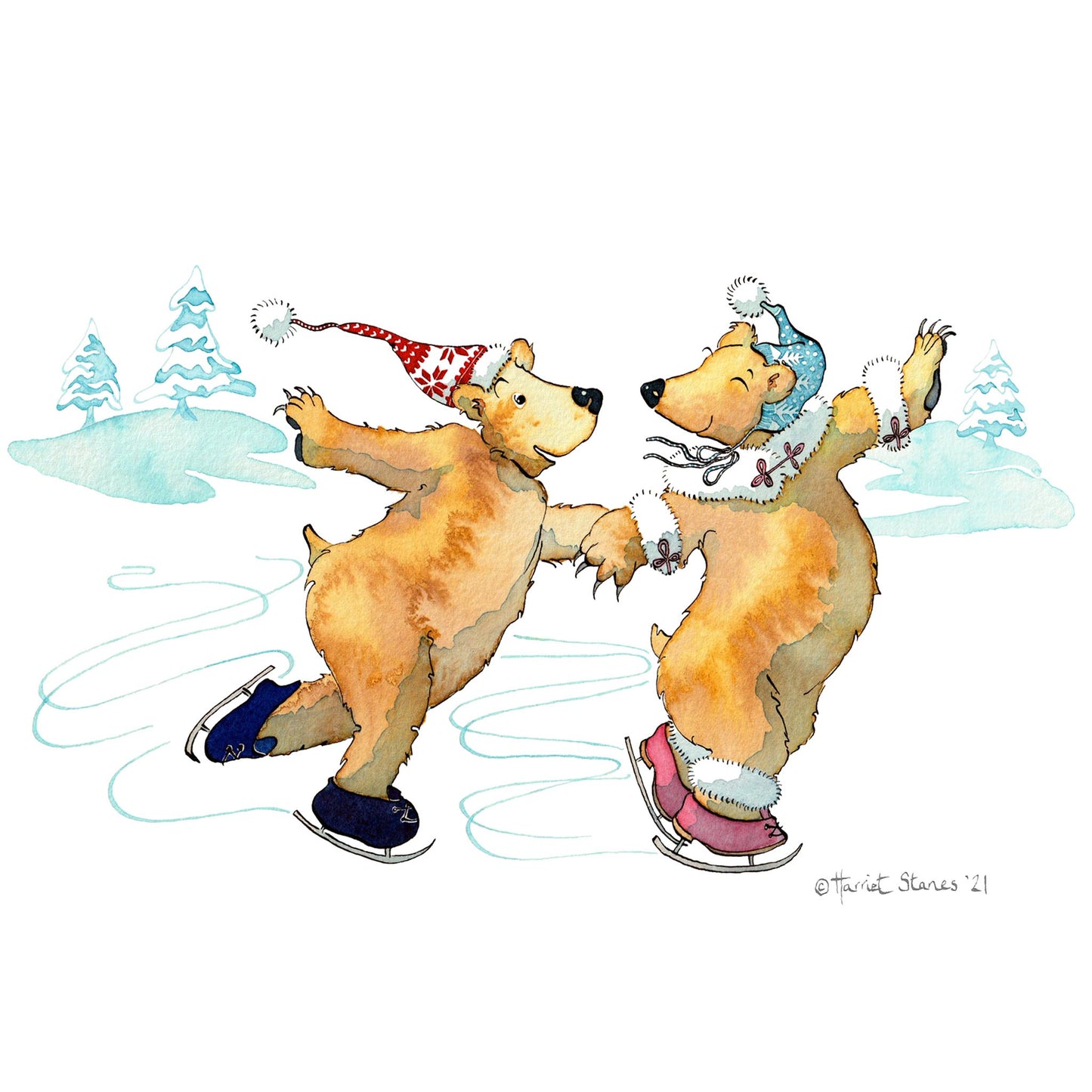 Skating Bears